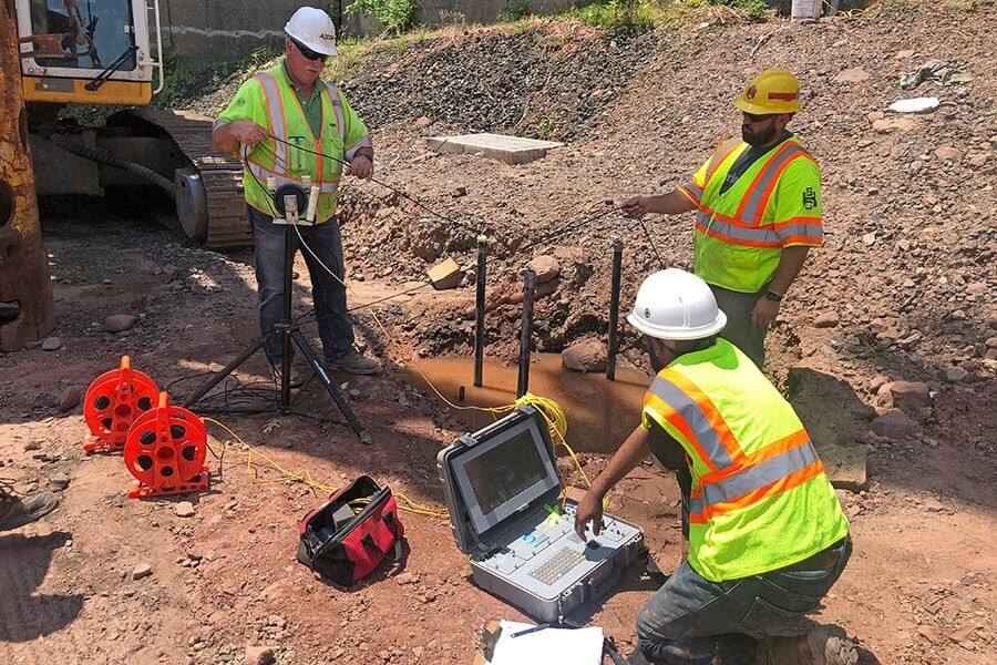 Crosshole Sonic Logging CSL