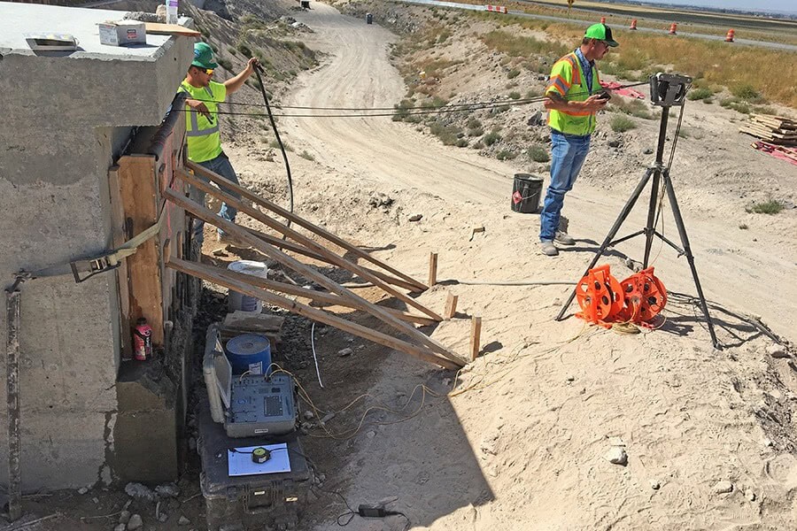 Crosshole Sonic Logging CSL