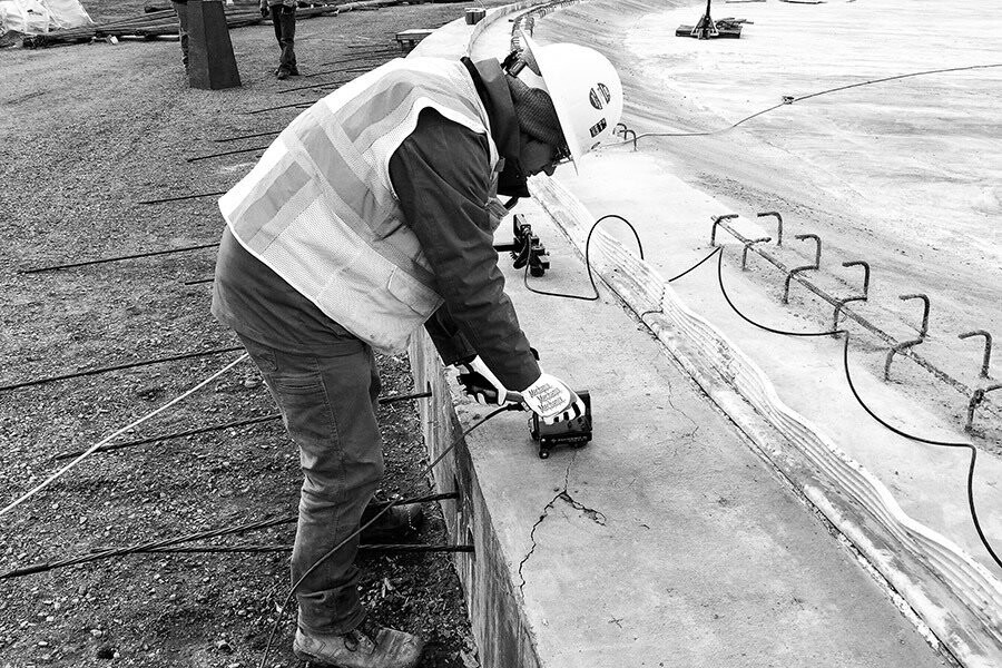 Impact Echo IE Testing