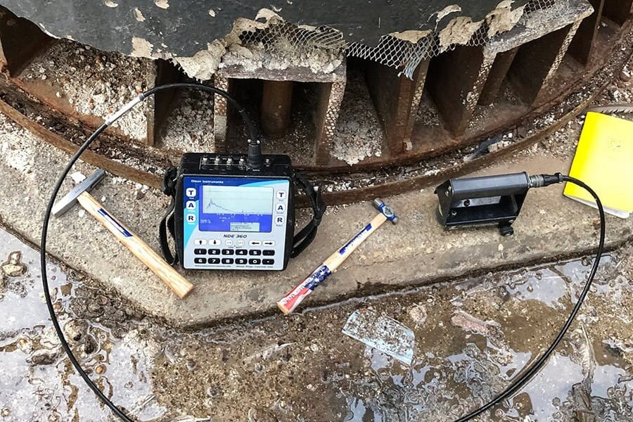 Impact Echo IE Testing