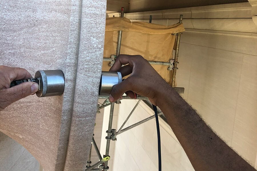 Ultrasonic Pulse Velocity UPV Testing