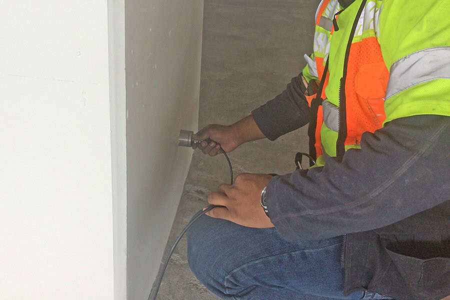 Ultrasonic Pulse Velocity UPV Testing