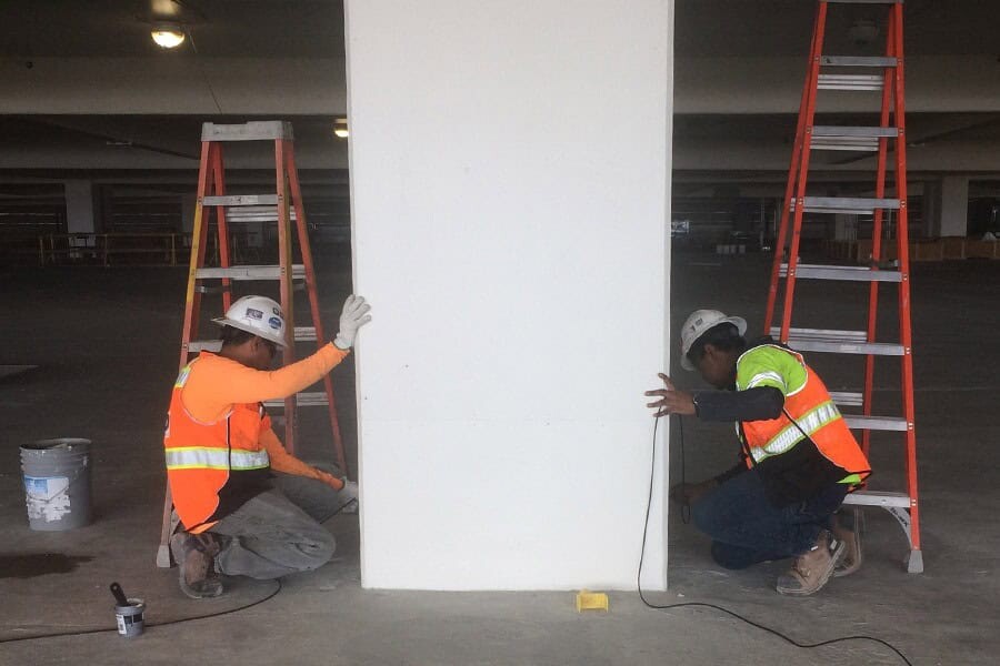 Ultrasonic Pulse Velocity UPV Testing